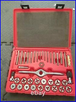 Matco tools 40 piece metric tap and die set 3mm. 5 to 12mm-1.75