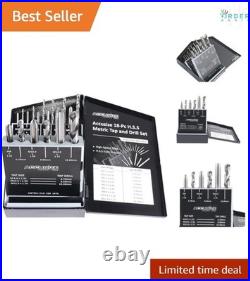 Metric 18 Pc H. S. S. Tap and Drill Set High Speed Steel for Metalworking