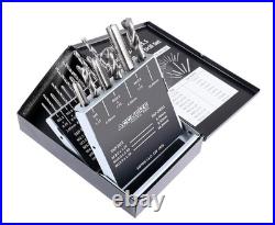 Metric 18 Pc H. S. S. Tap and Drill Set High Speed Steel for Metalworking
