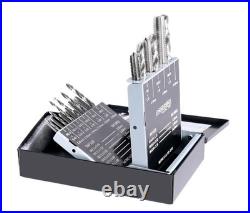 Metric 18 Pc H. S. S. Tap and Drill Set High Speed Steel for Metalworking