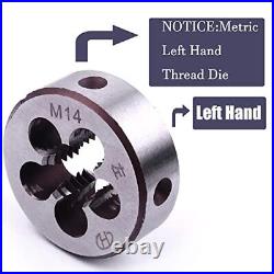 Metric Left Hand Thread Die Set M3-M20