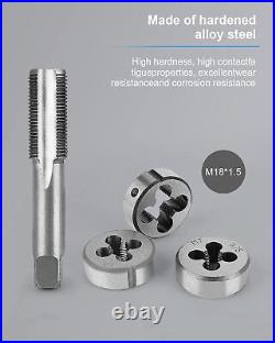 Metric Tap and Die Set? -? Rethreading Kit for Making S