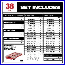 Milwaukee Tool 49-22-5604 Tap And Die Set