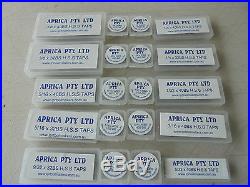 Model Engineering Tap & Die set HSS 10 sizes 40pc 5/32 to 3/8 Aprica Quality