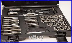 NEW 39 Piece Tap and Die Set in Case