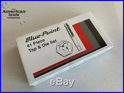 NEW Blue-Point 40-pc Metric Tap & Die Set GAM541