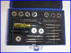 NEW CLEVELAND C00526 Tap and Die Set, #4 to #12, 22 pc (T)