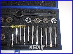NEW CLEVELAND C00528 Tap and Die Set, 24 pc, High Speed Steel (T)