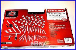 NEW Craftsman 75 pc Inch & Metric tap and die Set In Box. 952377 (106)
