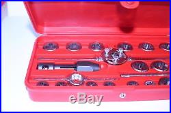NEW Snap-On Tools 41 piece Sae Tap And Die Set USA TD2425 Vintage