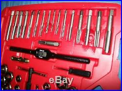 NEW Snap-on TDTDM500A 76-piece Tap and Die Set METRIC & SAE in Case NIB