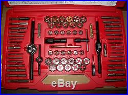 NEW Snap-on TDTDM500A 76-piece Tap and Die Set METRIC & SAE in Case SEALed