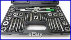 NEW Standard SAE Tap and Die Set 40 Piece with Case and FREE SHIPPING