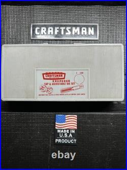 NOS? Sears Craftsman USA? Kromedge 39pc Tap & ADJUSTABLE Die Set 52091
