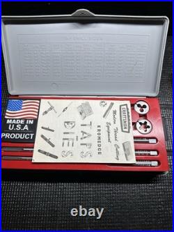 NOS? Sears Craftsman USA? Kromedge 39pc Tap & ADJUSTABLE Die Set 52091