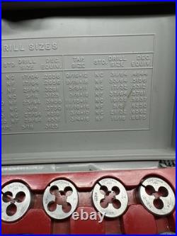 NOS? Sears Craftsman USA? Kromedge 39pc Tap & ADJUSTABLE Die Set 52091