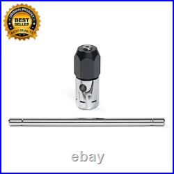 New 114 Piece SAE Metric Ratcheting Tap and Die Set with Storage Case