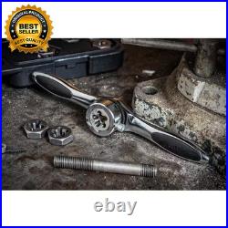 New 114 Piece SAE Metric Ratcheting Tap and Die Set with Storage Case