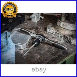 New 114 Piece SAE Metric Ratcheting Tap and Die Set with Storage Case