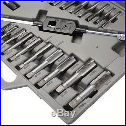 New 45pc Metric Tap and Die Set Tungsten Steel Titanium Tools Thread New with Case