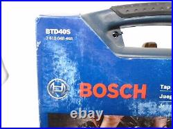 New Bosch 40 Pc. Metric Tap & Die Set #BTD40MS