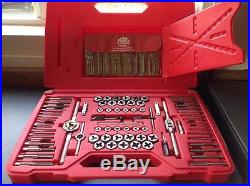 New Mac Tools Deluxe Threading and Drill Bit Set 117 pieces (tap and die set)