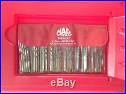 New Mac Tools Deluxe Threading and Drill Bit Set 117 pieces (tap and die set)