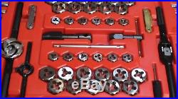 New Snap On 76 Piece Combination Tap And Die Set Metric Sae Tdtdm500a $420 List