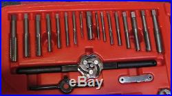 New Snap On 76 Piece Combination Tap And Die Set Metric Sae Tdtdm500a $420 List