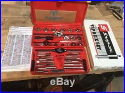New Snap On Td-2425 Inch Fractional Tap And Die Set