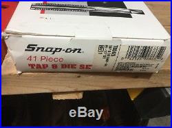 New Snap On Td-2425 Inch Fractional Tap And Die Set