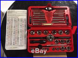 New Snap-on 41 pc Metric Tap and Die Set (TDM117A)