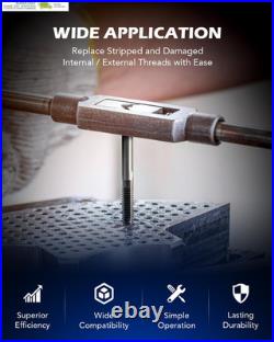 Orion Motor Tech 80Pc Tap and Die Set in SAE and Metric Sizes, Metric and Standa