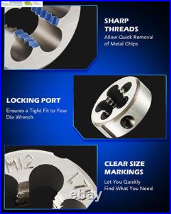 Orion Motor Tech 80Pc Tap and Die Set in SAE and Metric Sizes, Metric and Standa
