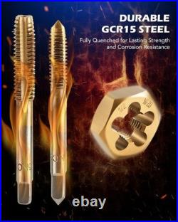 Orion Motor Tech 86pc Tap and Die Set, SAE & Metric Set Tool Set