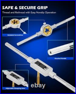 Orion Motor Tech 86pc Tap and Die Set, SAE & Metric Set Tool Set