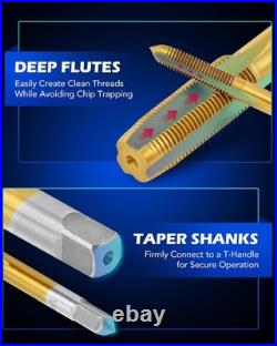 Orion Motor Tech 86pc Tap and Die Set, SAE & Metric Set Tool Set