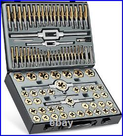 Orion Motor Tech 86pc Tap and Die Set in SAE and Metric, NEW
