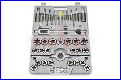 Out of Stock 90 Days SHARS TOOLS 45pcs 1/4-1 Hi Carbon Steel Tap & Die Set