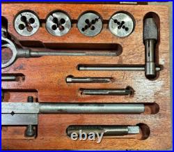 Perfect, Complete ACE SAE Large Tap & 1.5 in Adj. Round NC Die Set