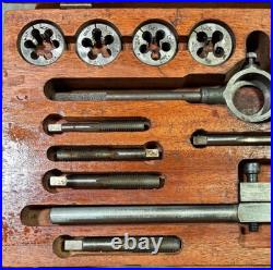 Perfect, Complete ACE SAE Large Tap & 1.5 in Adj. Round NC Die Set