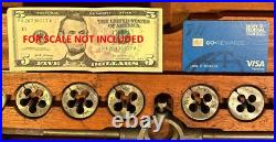 Perfect, Complete ACE SAE Large Tap & 1.5 in Adj. Round NC Die Set