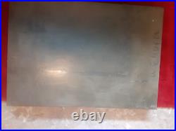 Pipe tap and die set in a metal case