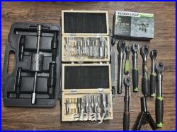 Pittsburgh Tools Mechanic Ratchet Set & Tap & Die Set