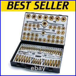 Pro 86-Piece Master Tap & Die Set Titanium Coating