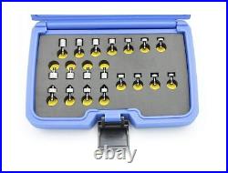 Professional Dimple Die Set And Riveting Set With Case. For Universal, Brazie
