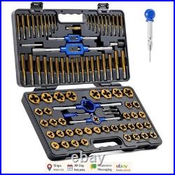 Professional Quality Tap and Die Set for Internal and External Threads Professional Quality Tap and Die Set for Internal and External Threads