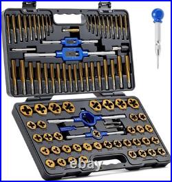Professional Quality Tap and Die Set for Internal and External Threads Professional Quality Tap and Die Set for Internal and External Threads
