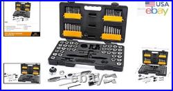 Professional Tool Set 77 Piece Ratcheting Tap and Die for Mechanics