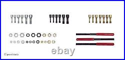 RETHREADING TAP AND DIE SET thread restoring file kit, repairs damaged threads